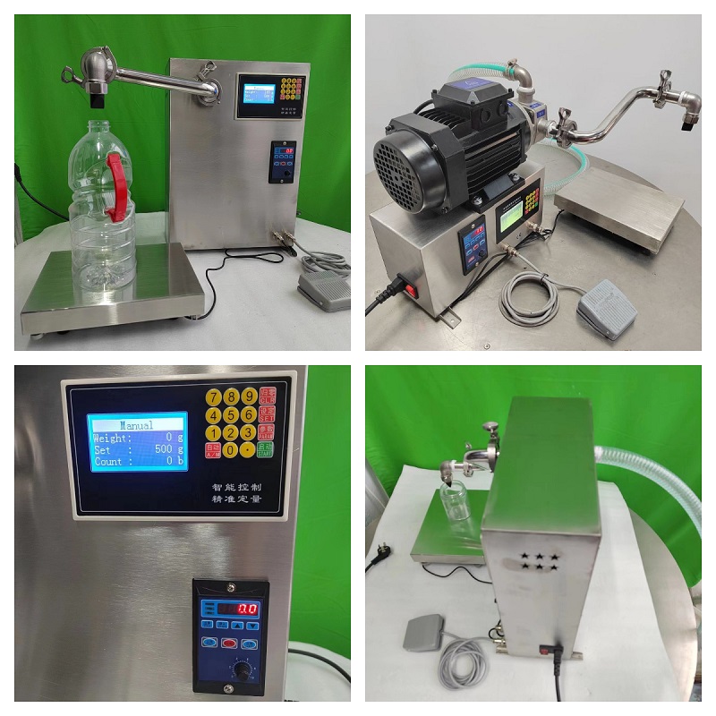 Semi-automatic liquid filling machine