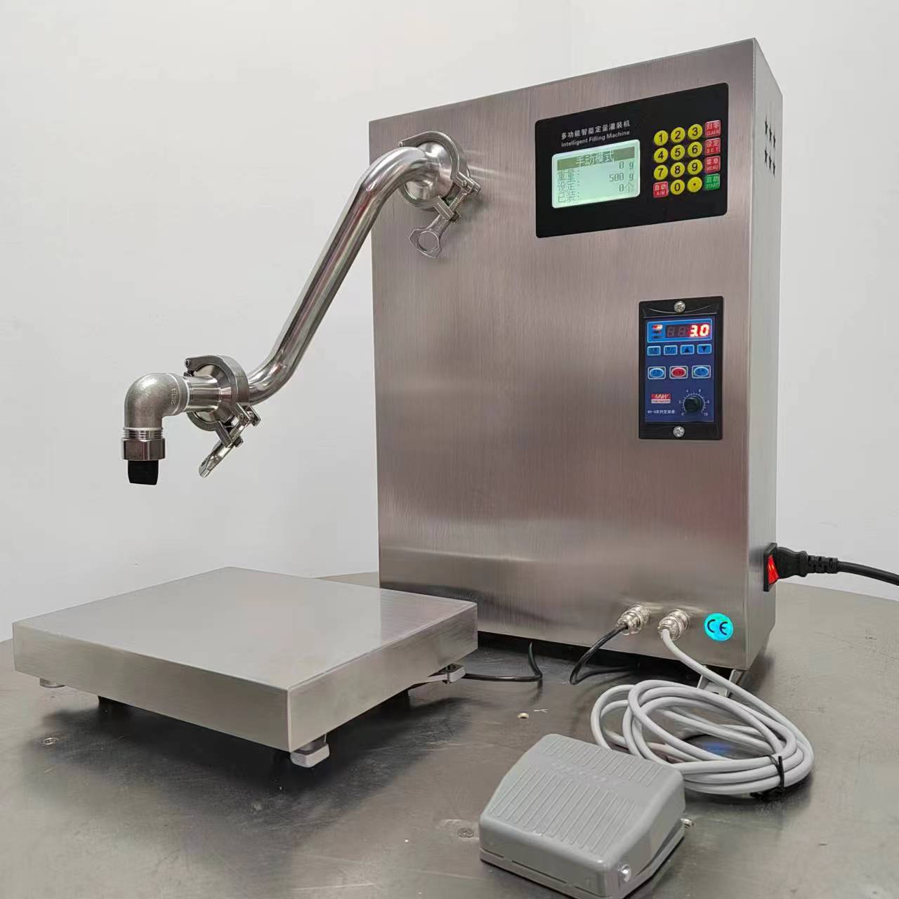 Máquina de embalagem de manteiga de amendoim