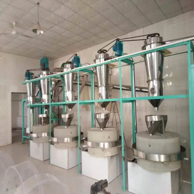 Automatic Stone Wheat Grinder