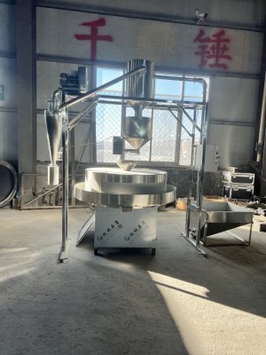 Barley stone grinding machine